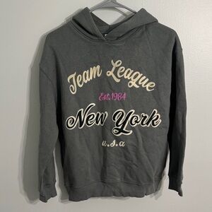 Zara Gray Casual Hoodie